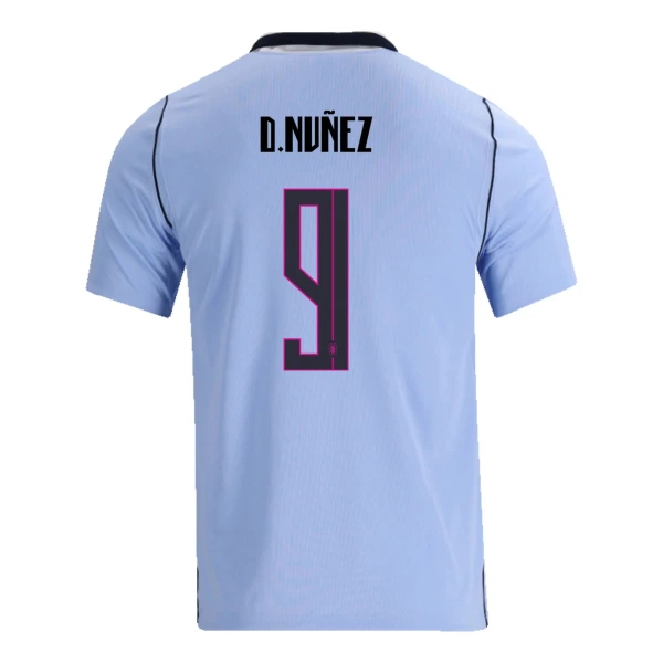Maillot Uruguay Darwin Nunez 9 Homme Domicile Coupe du Monde 2026