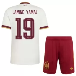 Maillot Espagne 2 Stars Lamine Yamal 19 Enfant Extérieur Coupe du Monde 2026 Maillot Espagne 2 Stars Lamine Yamal 19 Enfant Extérieur Coupe du Monde 2026