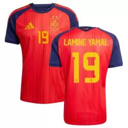 Maillot Espagne 2 Stars Lamine Yamal 19 Homme Domicile Coupe du Monde 2026 Maillot Espagne 2 Stars Lamine Yamal 19 Homme Domicile Coupe du Monde 2026