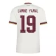 Maillot Espagne 2 Stars Lamine Yamal 19 Homme Extérieur Coupe du Monde 2026
