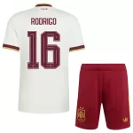 Maillot Espagne 2 Stars Rodrigo 16 Enfant Extérieur Coupe du Monde 2026