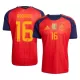 Maillot Espagne 2 Stars Rodrigo 16 Homme Domicile Coupe du Monde 2026 Maillot Espagne 2 Stars Rodrigo 16 Homme Domicile Coupe du Monde 2026