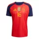 Maillot Espagne 2 Stars Rodrigo 16 Homme Domicile Coupe du Monde 2026
