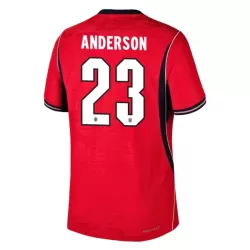 Maillot Angleterre Elliot Anderson 23 Homme Extérieur Coupe du Monde 2026