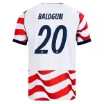 Maillot États-Unis Balogun 20 Homme Domicile Coupe du Monde 2026