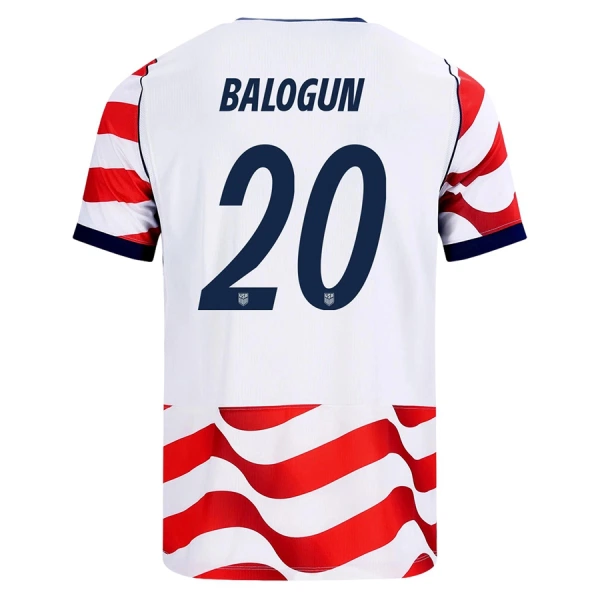Maillot États-Unis Balogun 20 Homme Domicile Coupe du Monde 2026 Maillot États-Unis Balogun 20 Homme Domicile Coupe du Monde 2026