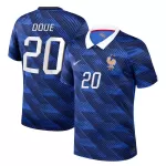 Maillot France Desire Doue 20 Homme Domicile Coupe du Monde 2026