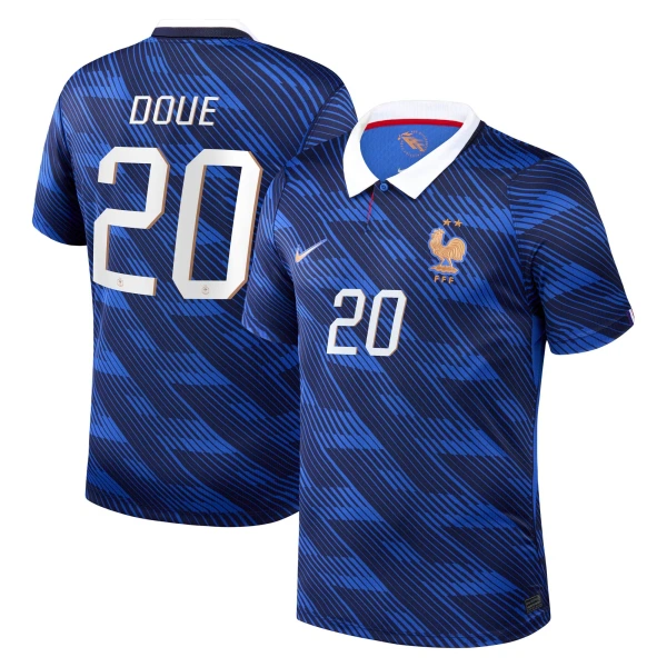 Maillot France Desire Doue 20 Homme Domicile Coupe du Monde 2026 Maillot France Desire Doue 20 Homme Domicile Coupe du Monde 2026