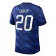Maillot France Desire Doue 20 Homme Domicile Coupe du Monde 2026