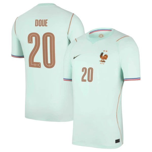 Maillot France Desire Doue 20 Homme Extérieur Coupe du Monde 2026 Maillot France Desire Doue 20 Homme Extérieur Coupe du Monde 2026