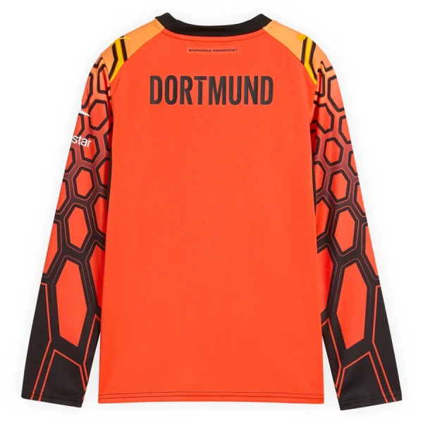 Maillot Gardien Borussia Dortmund Enfant Domicile 2026-27 Orange Manches Longues