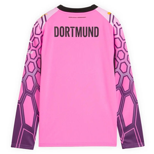 Maillot Gardien Borussia Dortmund Homme Extérieur 2026-27 Rose Manches Longues