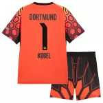 Maillot Gardien Borussia Dortmund Kobel 1 Enfant Domicile 2026-27 Orange