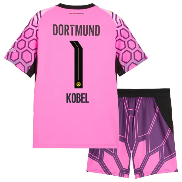 Maillot Gardien Borussia Dortmund Kobel 1 Enfant Extérieur 2026-27 Rose Maillot Gardien Borussia Dortmund Kobel 1 Enfant Extérieur 2026-27 Rose