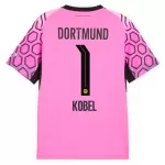 Maillot Gardien Borussia Dortmund Kobel 1 Homme Extérieur 2026-27 Rose