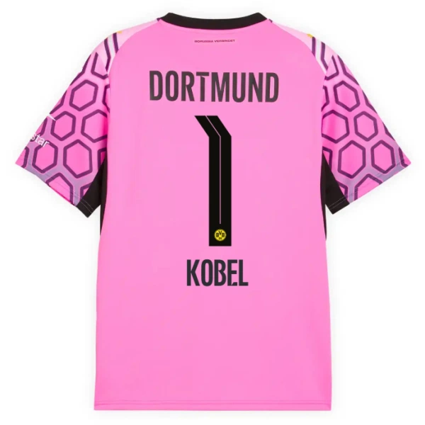 Maillot Gardien Borussia Dortmund Kobel 1 Homme Extérieur 2026-27 Rose Maillot Gardien Borussia Dortmund Kobel 1 Homme Extérieur 2026-27 Rose