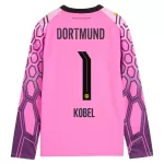 Maillot Gardien Borussia Dortmund Kobel 1 Homme Extérieur 2026-27 Rose Manches Longues