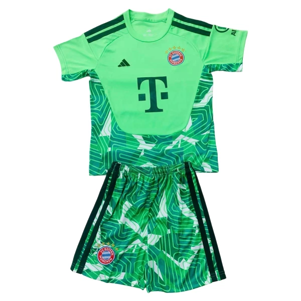 Maillot Gardien FC Bayern Munich Enfant 2026-27 Verte Maillot Gardien FC Bayern Munich Enfant 2026-27 Verte