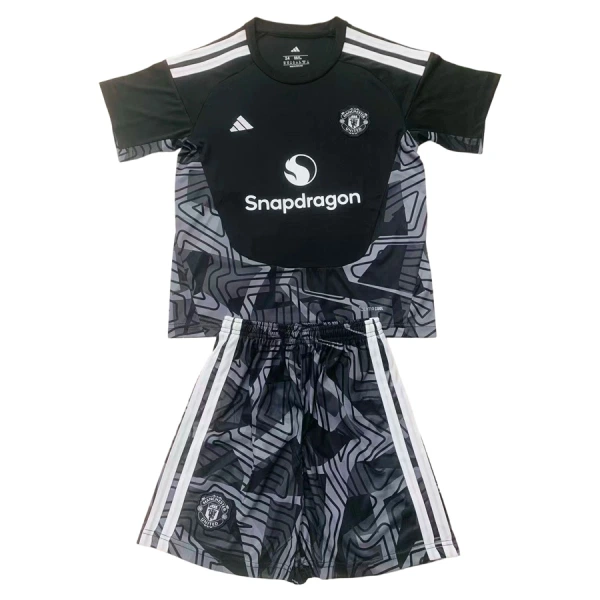 Maillot Gardien Manchester United Enfant 2026-27 Noire Maillot Gardien Manchester United Enfant 2026-27 Noire