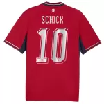 Maillot République Tchèque Schick 10 Homme Domicile Coupe du Monde 2026
