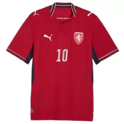 Maillot République Tchèque Schick 10 Homme Domicile Coupe du Monde 2026
