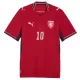 Maillot République Tchèque Schick 10 Homme Domicile Coupe du Monde 2026