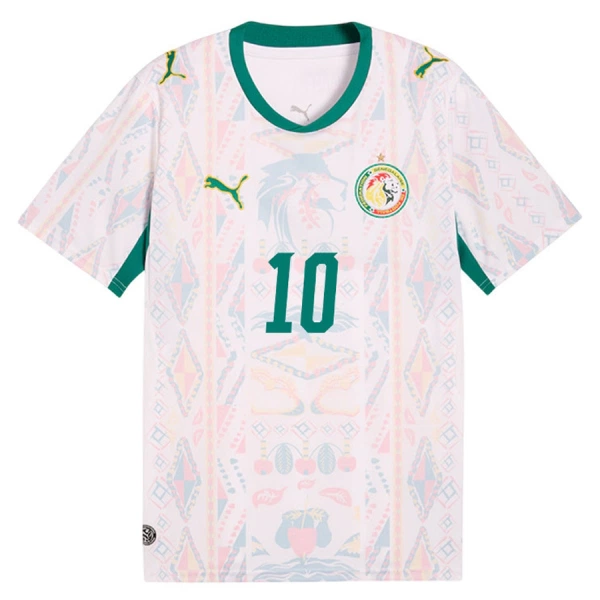Maillot Sénégal Mane 10 Homme Domicile Coupe du Monde 2026