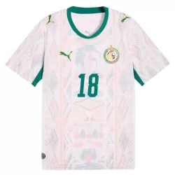 Maillot Sénégal Sarr 18 Homme Domicile Coupe du Monde 2026