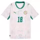 Maillot Sénégal Sarr 18 Homme Domicile Coupe du Monde 2026