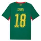 Maillot Sénégal Sarr 18 Homme Extérieur Coupe du Monde 2026 Maillot Sénégal Sarr 18 Homme Extérieur Coupe du Monde 2026