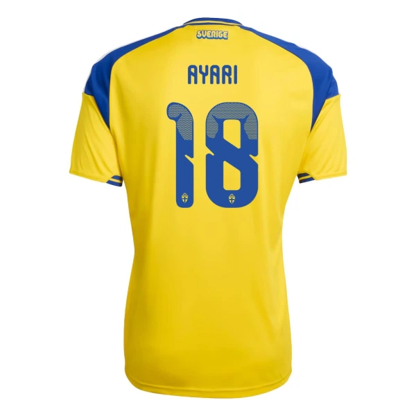 Maillot Suède Ayari 18 Homme Domicile Coupe du Monde 2026 Maillot Suède Ayari 18 Homme Domicile Coupe du Monde 2026