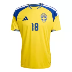 Maillot Suède Ayari 18 Homme Domicile Coupe du Monde 2026