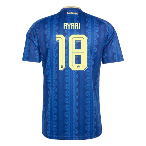 Maillot Suède Ayari 18 Homme Extérieur Coupe du Monde 2026 Maillot Suède Ayari 18 Homme Extérieur Coupe du Monde 2026