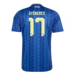 Maillot Suède Gyokeres 17 Homme Extérieur Coupe du Monde 2026