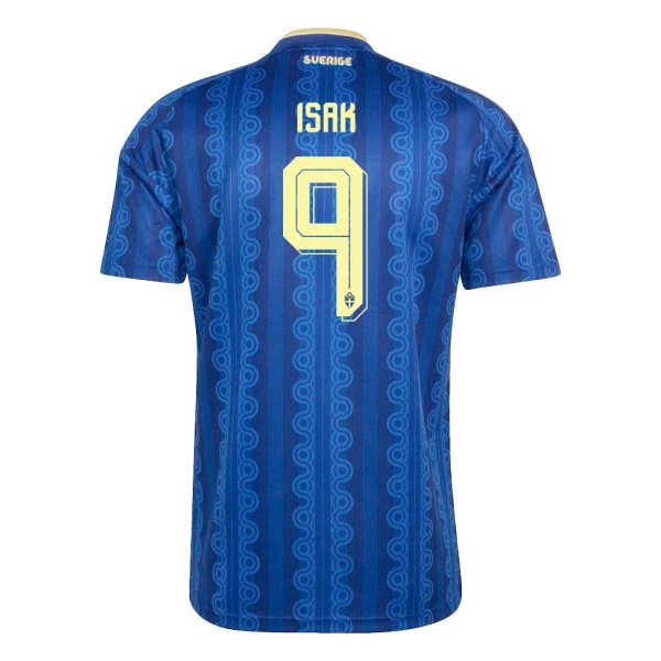 Maillot Suède Isak 9 Homme Extérieur Coupe du Monde 2026 Maillot Suède Isak 9 Homme Extérieur Coupe du Monde 2026