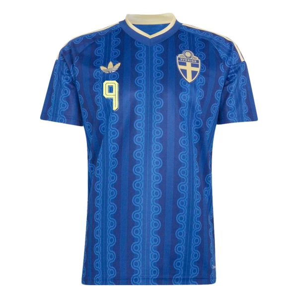 Maillot Suède Isak 9 Homme Extérieur Coupe du Monde 2026