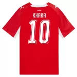 Maillot Suisse Granit Xhaka 10 Homme Domicile Coupe du Monde 2026