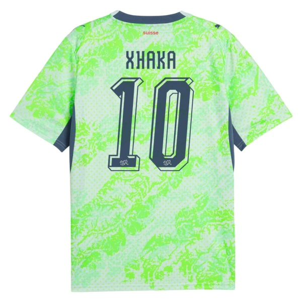 Maillot Suisse Granit Xhaka 10 Homme Extérieur Coupe du Monde 2026 Maillot Suisse Granit Xhaka 10 Homme Extérieur Coupe du Monde 2026
