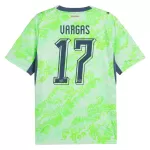 Maillot Suisse Vargas 17 Homme Extérieur Coupe du Monde 2026