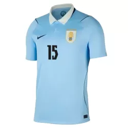 Maillot Uruguay Federico Valverde 15 Homme Domicile Coupe du Monde 2026