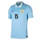 Maillot Uruguay Federico Valverde 15 Homme Domicile Coupe du Monde 2026