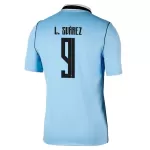 Maillot Uruguay Luis Suarez 9 Homme Domicile Coupe du Monde 2026