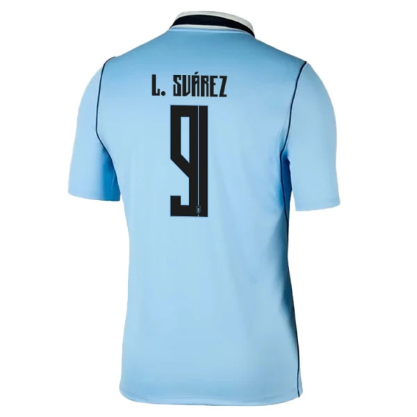 Maillot Uruguay Luis Suarez 9 Homme Domicile Coupe du Monde 2026 Maillot Uruguay Luis Suarez 9 Homme Domicile Coupe du Monde 2026