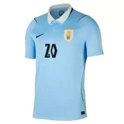 Maillot Uruguay Maximiliano Araujo 20 Homme Domicile Coupe du Monde 2026