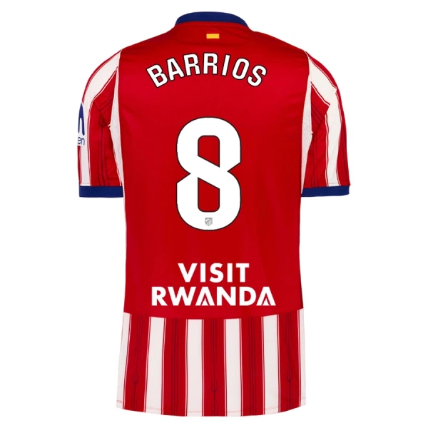 Maillot Atlético Madrid Barrios 8 Homme Domicile 2026-27 Maillot Atlético Madrid Barrios 8 Homme Domicile 2026-27