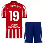 Maillot Atlético Madrid J. Alvarez 19 Enfant Domicile 2026-27