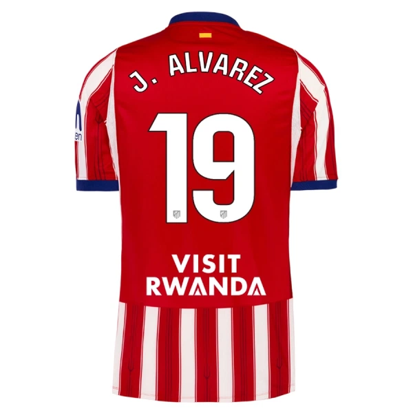 Maillot Atlético Madrid J. Alvarez 19 Homme Domicile 2026-27 Maillot Atlético Madrid J. Alvarez 19 Homme Domicile 2026-27