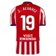 Maillot Atlético Madrid J. Alvarez 19 Homme Domicile 2026-27 Maillot Atlético Madrid J. Alvarez 19 Homme Domicile 2026-27