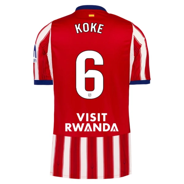 Maillot Atlético Madrid Koke 6 Homme Domicile 2026-27 Maillot Atlético Madrid Koke 6 Homme Domicile 2026-27