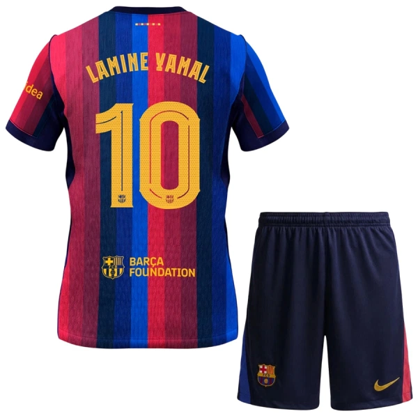 Maillot FC Barcelone Lamine Yamal 10 Enfant Domicile 2026-27 Maillot FC Barcelone Lamine Yamal 10 Enfant Domicile 2026-27